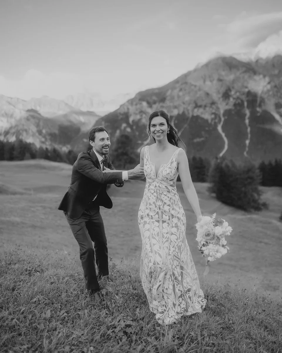 A beautiful mountain wedding from 2024\ud83c\udfd4\ufe0f\n\…